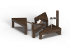 МФ 3.606 Песочница из бревен (Палитра 24)